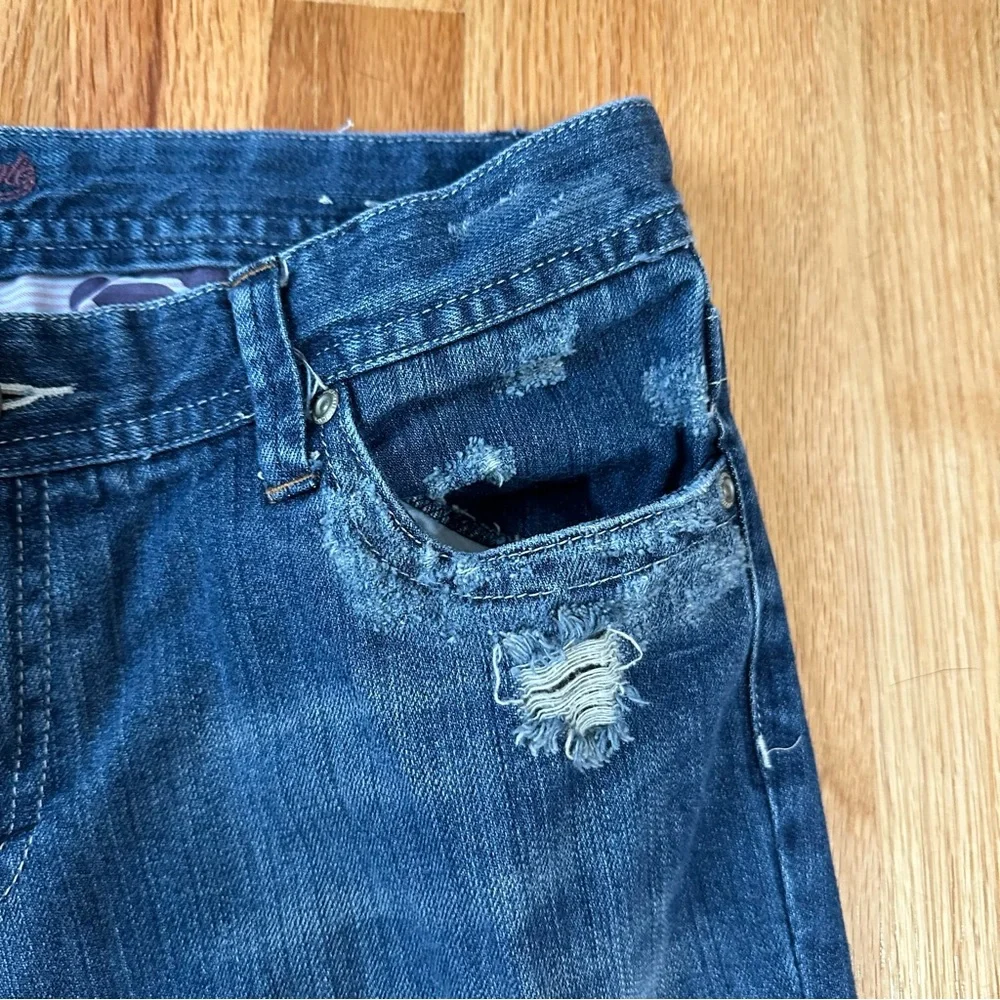 American Eagle AE Hipster Skinny Jeans - Distressed